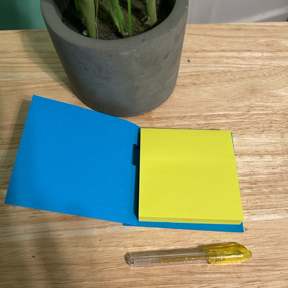 Colorful Floral Notepad Set with Pen - Picture 3 of 7